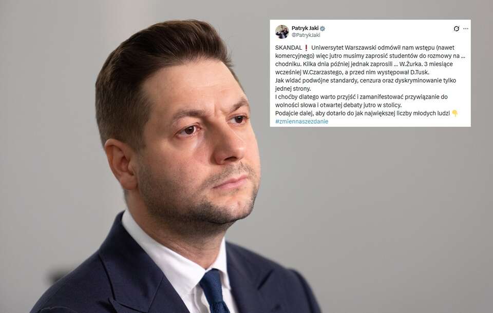 Uniwersytet Warszawski nie dał zgody na spotkanie z posłami PiS