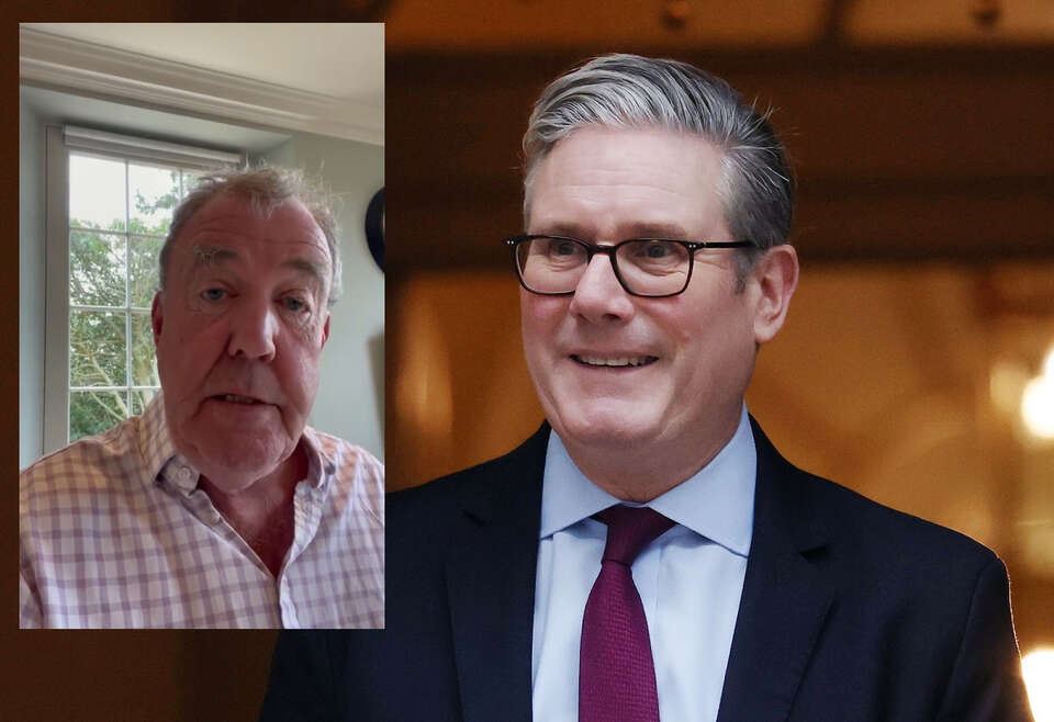 Jeremy Clarkson dołączył do akcji "Bez Posłów Partii Pracy" i zakazał laburzystom wstępu do swojego pubu "Pies Farmera". / autor: PAP/EPA/X/Jeremy Clarkson