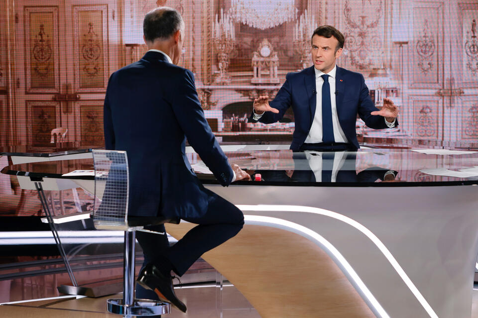 Emmanuel Macron  / autor: PAP/EPA