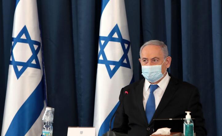 Premier Izraela Benjamin Netanjahu / autor: PAP/EPA/GALI TIBBON / POOL