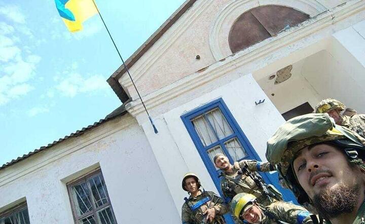 Żołnierze 113. samodzielnej brygady obrony terytorialnej wojsk ukraińskich w Artemiwce, sobota 10 września / autor: https://www.facebook.com/GeneralStaff.ua/