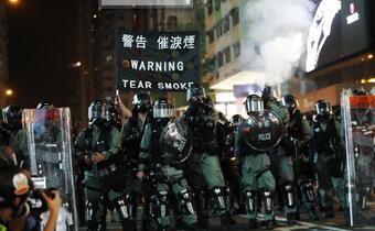 Hongkong: Starcia demonstrantów z policją