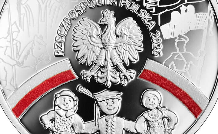 Moneta kolekcjonerska NBP o nominale 10 zł jest wykonana ze srebra / autor: materiały prasowe NBP