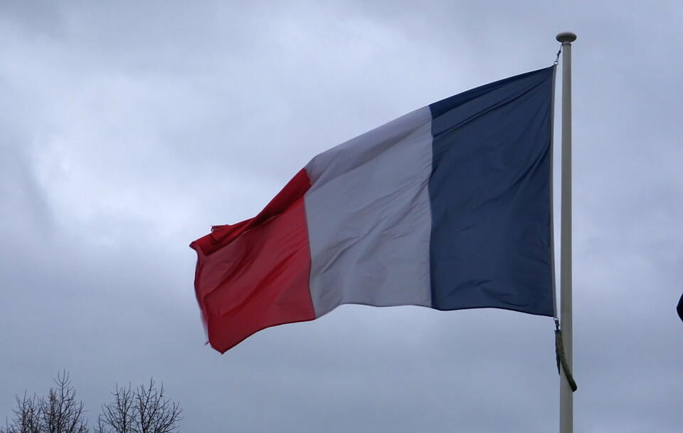 Flaga Francji / autor: Fratria