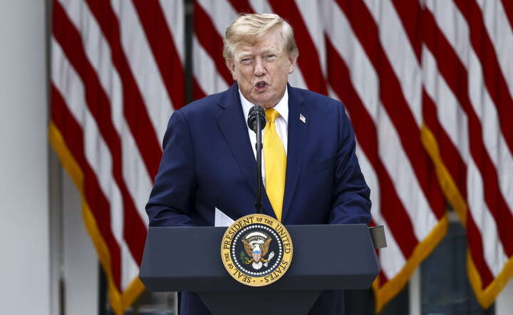 Prezydent Donald Trump / autor: PAP
