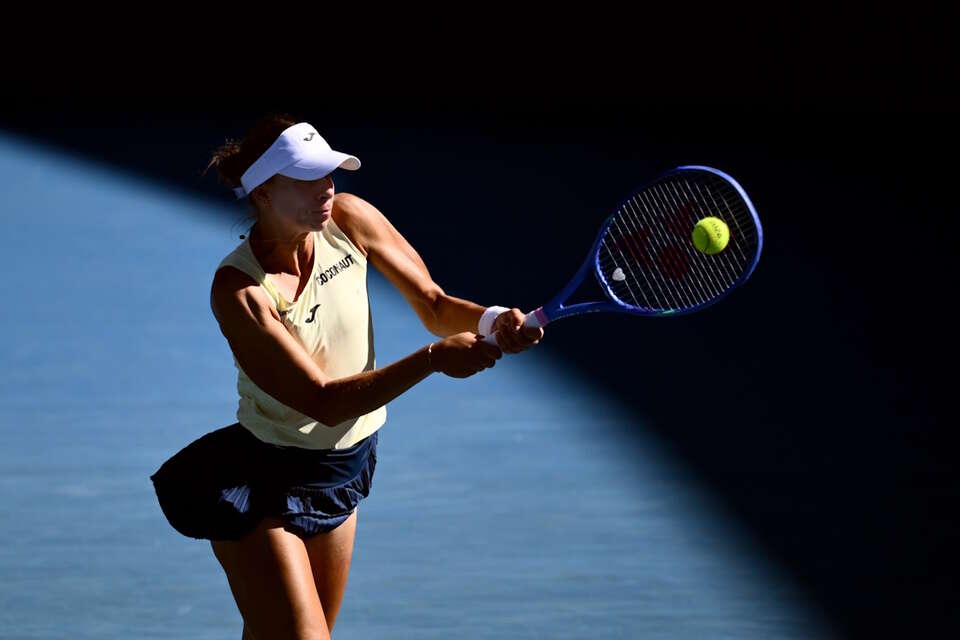 Na zdjęciu Magdalena Linette / autor: PAP/EPA