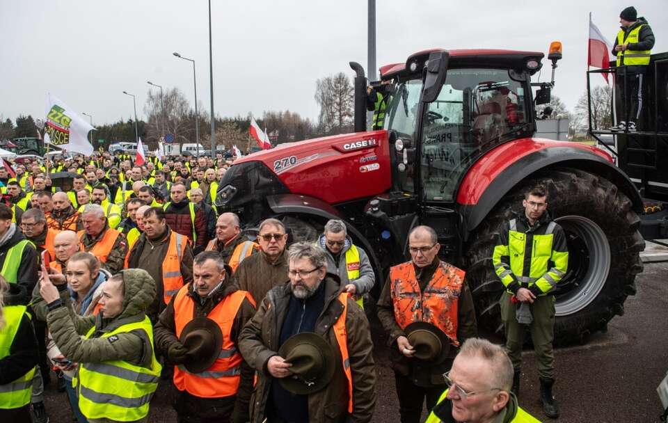 Protest rolników na granicy polsko-ukraińskiej / autor: PAP