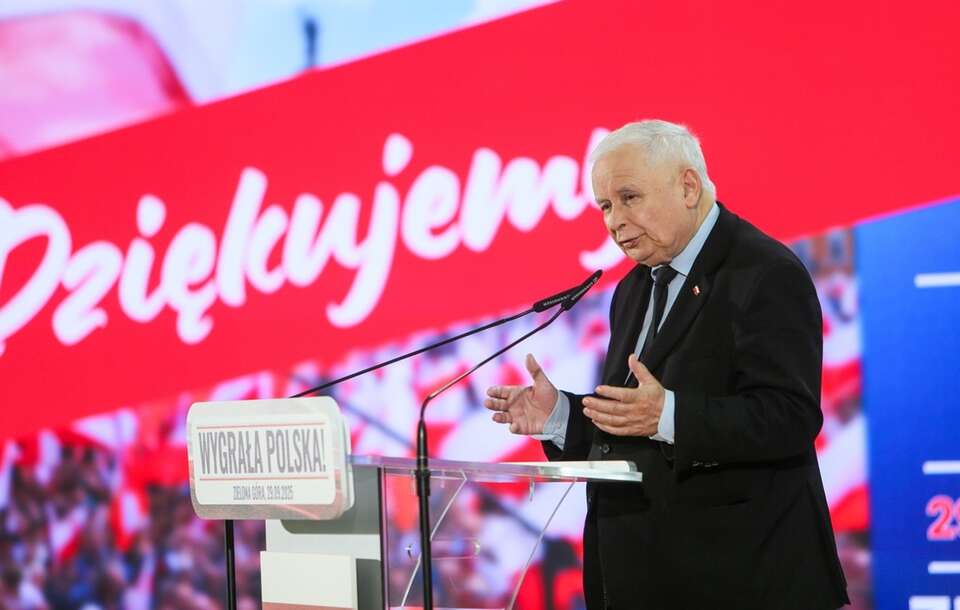 Jarosław Kaczyński / autor: PAP/Lech Muszyński
