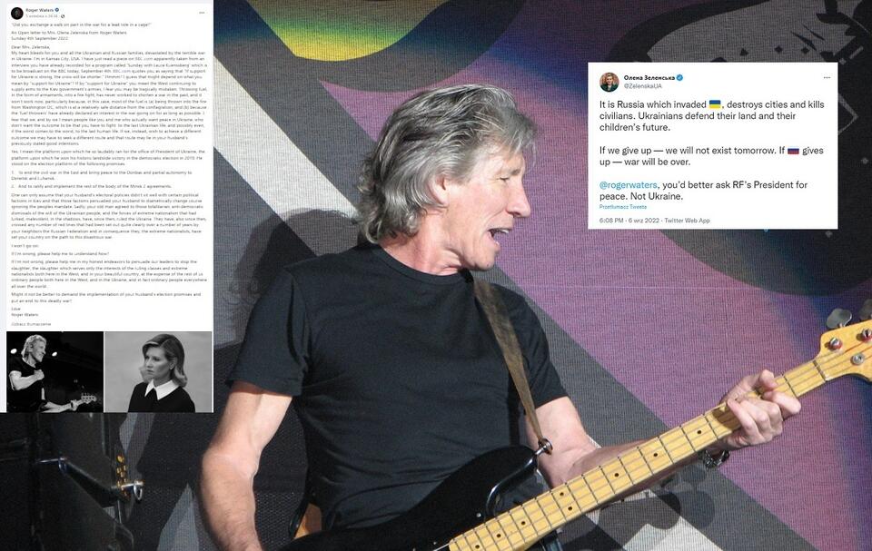 Roger Waters / autor: Jethro, CC BY-SA 2.5 <https://creativecommons.org/licenses/by-sa/2.5>, via Wikimedia Commons/Facebook: Roger Waters/Twitter:@ZelenskaUA