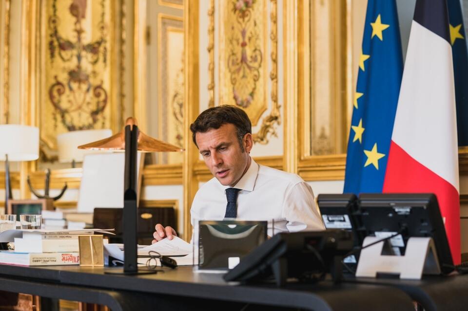 Emmanuel Macron / autor: Twitter/Emmanuel Macron