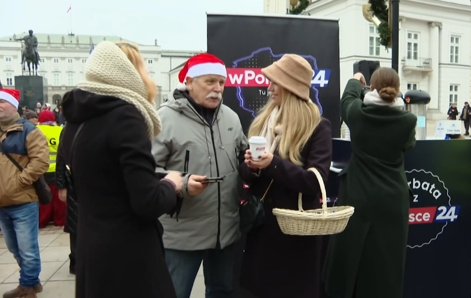 Świąteczna herbata z telewizją wPolsce24 / autor: Fratria