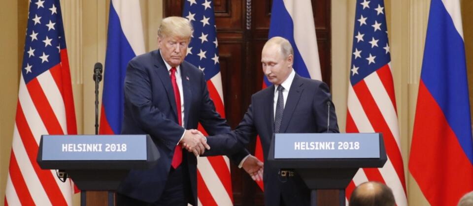 Putin i Trump / autor: 	PAP/EPA/ANATOLY MALTSEV