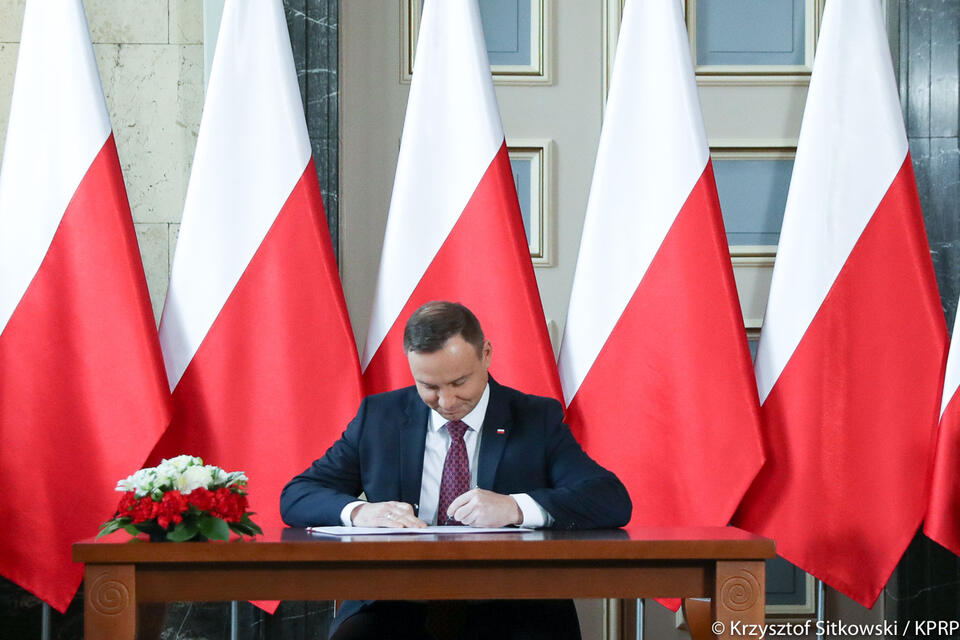 Prezydent Andrzej Duda / autor: Krzysztof Sitkowski/KPRP