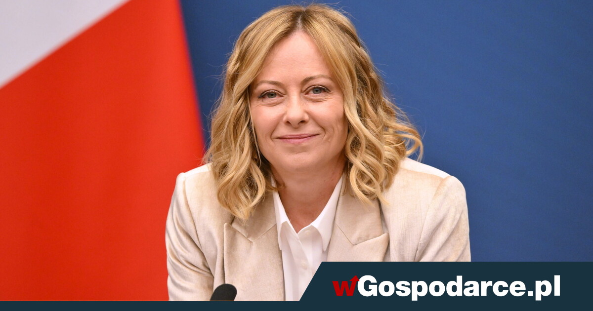 Giorgia Meloni murem za Trumpem i Muskiem