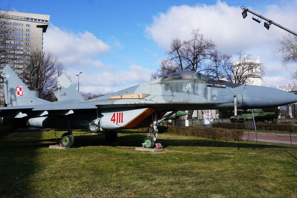 Samolot MiG 29 wycofany ze slużby w Wojsku Polskim / autor: Fratria