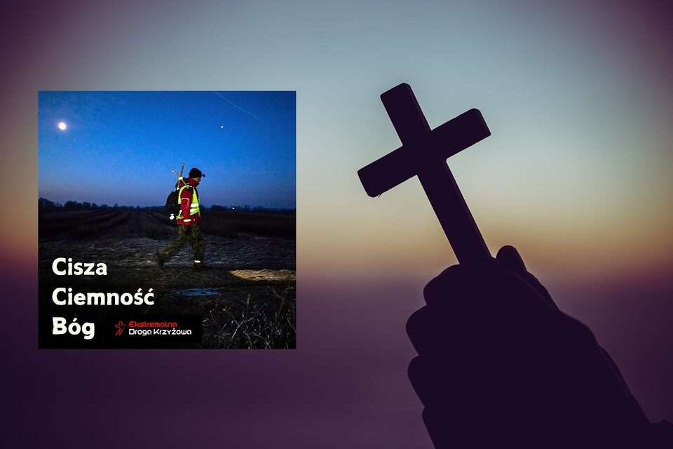 W miniaturze plakat EDK - Ekstremalna Droga Krzyżowa (w tle zdjęcie ilustracyjne) / autor: Freepik, Facebook/EDK - Ekstremalna Droga Krzyżowa