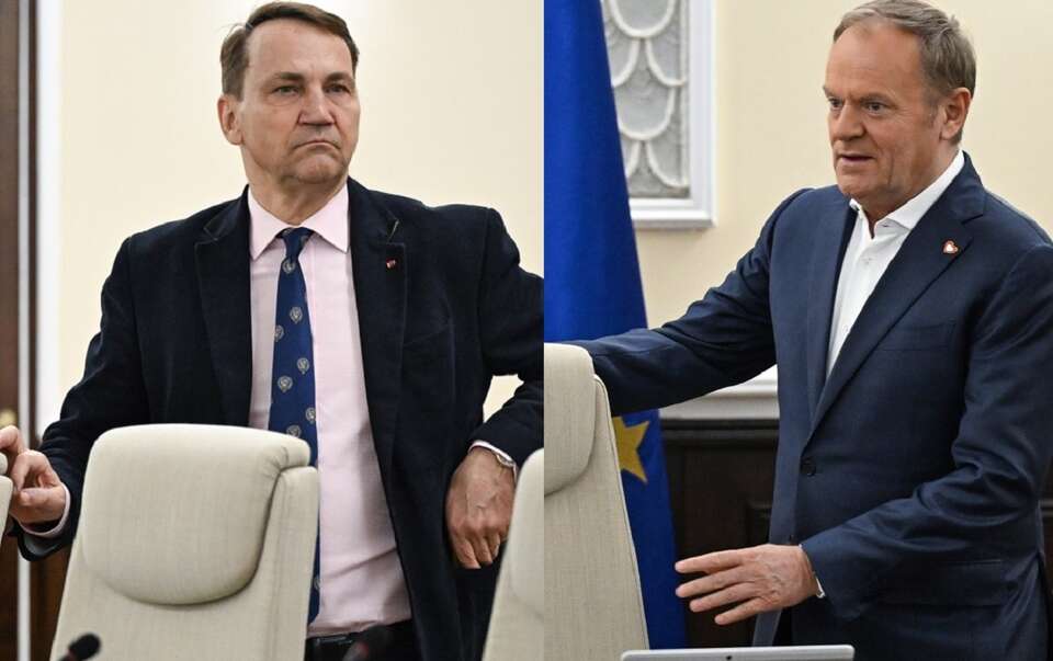 Radosław Sikorski/Donald Tusk / autor: PAP/Radek Pietruszka