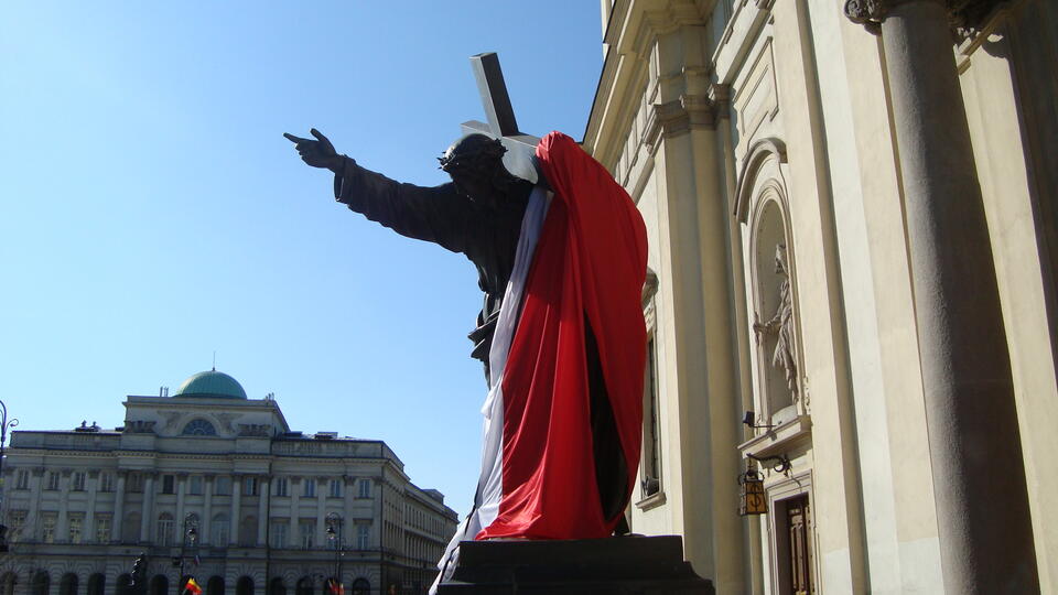 Krakowskie Przedmieście, kwiecień 2010 r. Fot. wPolityce.pl