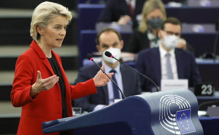 przewodnicząca Komisji Europejskiej Ursula von der Leyen / autor: fotoserwis PAP