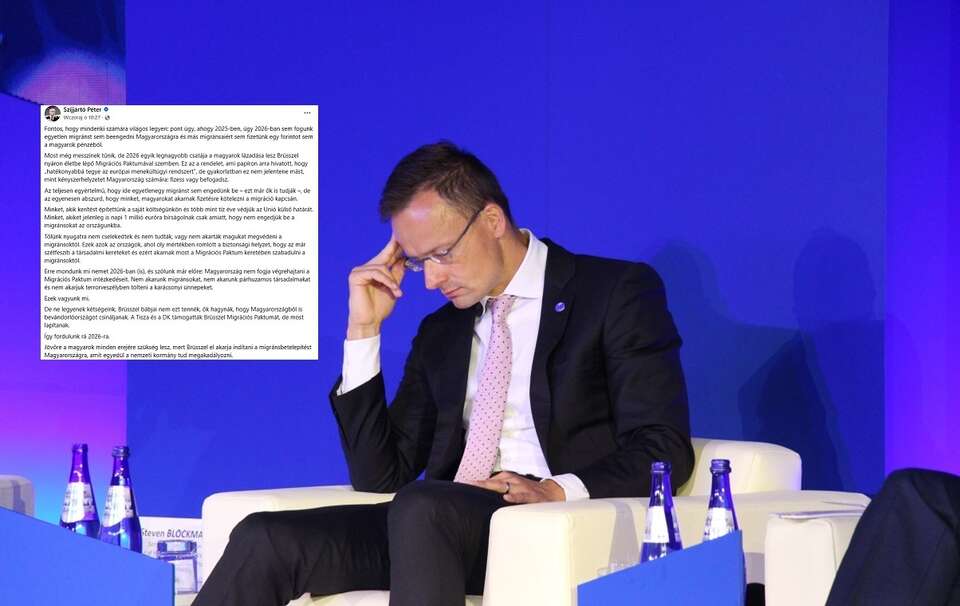 Szef węgierskiej dyplomacji Péter Szijjártó / autor: Fratria