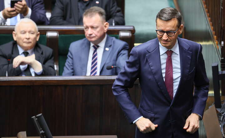 Były premier Polski Mateusz Morawiecki / autor: PAP