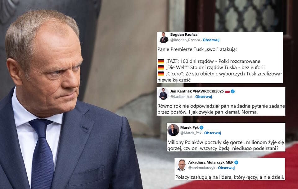 Donald Tusk / autor: Fratria/X