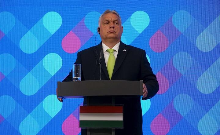 Premier Węgier Victor Orban na szczycie V4 w Bratysławie, czerwiec 2023 r. / autor: Fratria / MK