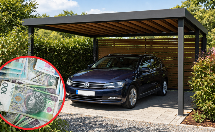 Dofinansowanie na wiatę samochodową / autor: ChatGPT
