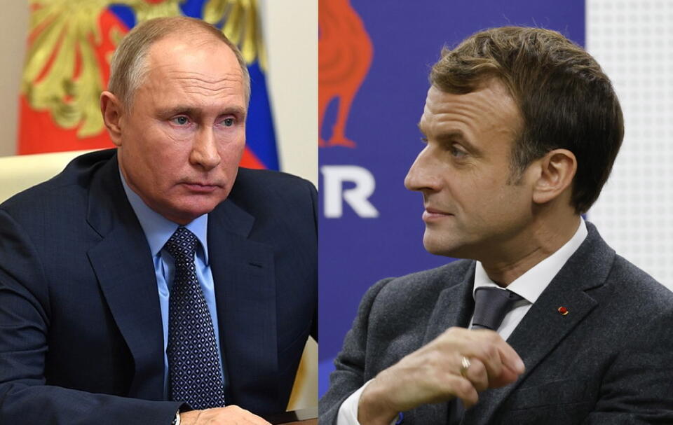 Putin i Macron / autor: PAP/EPA/Wikimedia Commons/Kremlin.ru/CC BY 4.0