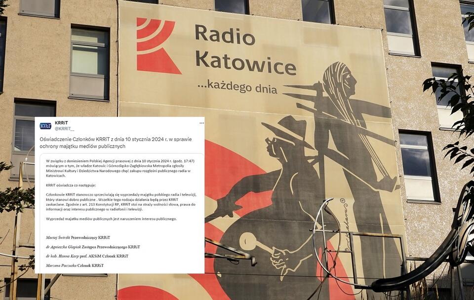 Śląski samorząd chce kupić Radio Katowice. Sprzeciw KRRiT!