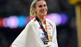 Lekkoatletyczne MŚ - srebrny medal Kaczmarek
