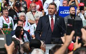 Przemysław Czarnek w Kłodzku / autor: PAP/Maciej Kulczyński