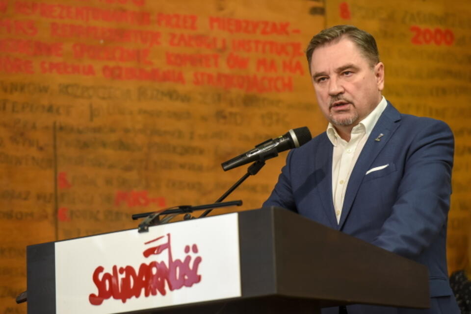 Piotr Duda, przewodniczący Solidarności / autor: PAP / Jan Dzban