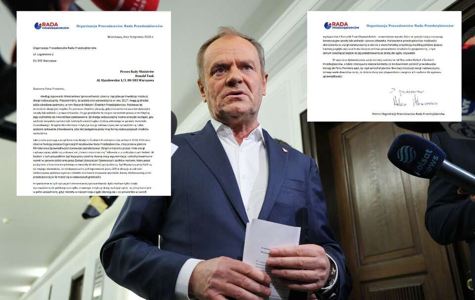 Donald Tusk / autor: PAP/Paweł Supernak/Organizacja Pracodawców Rada Przedsiębiorców