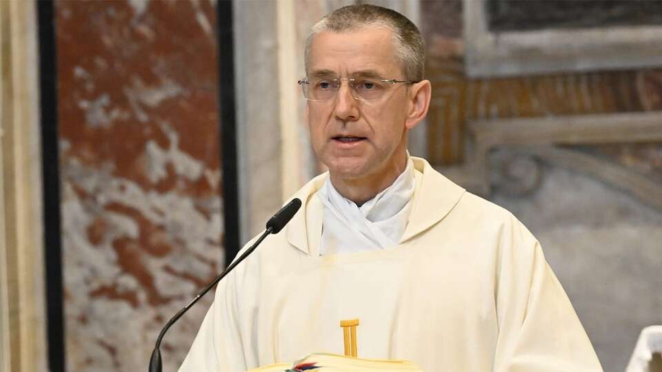 ks. prałat Mirosław Stanisław Wachowski / autor: fot. Ks. Marek Weresa/Vatican News