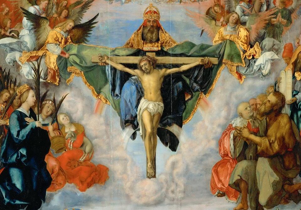 "Wszyscy święci", obraz pędzla Albrechta Dürera / autor: commons.wikimedia.org