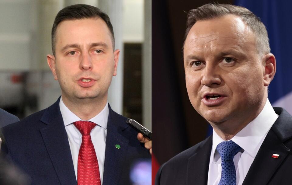 Władysław Kosiniak-Kamysz/Andrzej Duda / autor: Fratria/PAP/EPA