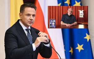 Rafał Trzaskowski / autor: PAP/Radek Pietruszka/YouTube Biały Kruk 