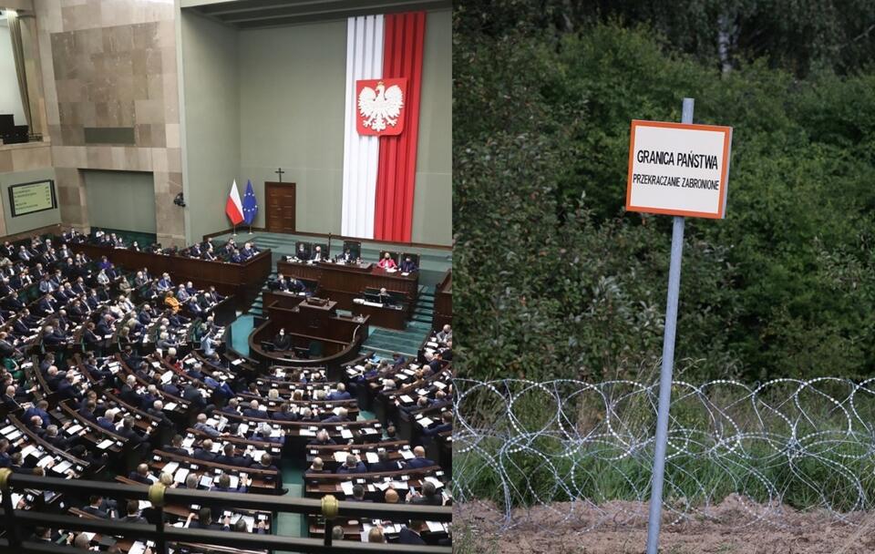 Sejm/granica / autor: Fratria