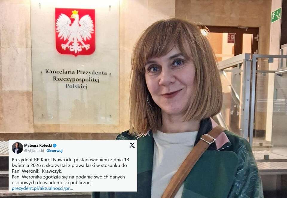 Weronika Krawczyk, zdj. z grudnia 2025 r. w KPRP / autor: Facebook/Fundacja Życie i Rodzina - Polska, X/m_kotecki