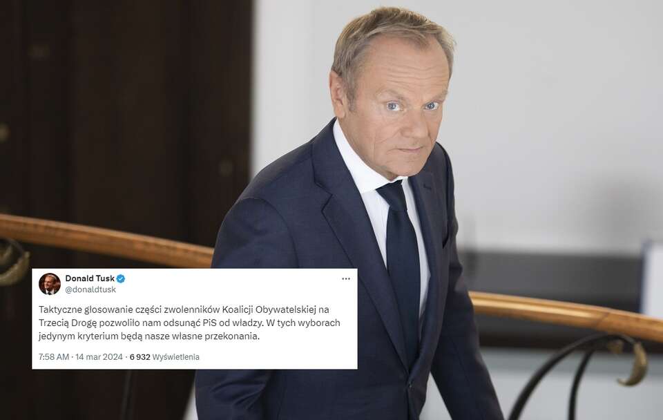 Donald Tusk / autor: Fratria/