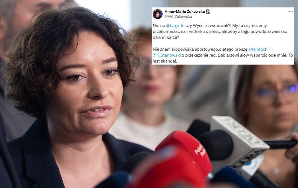 Żukowska broni Babiarza: TVP, czy Wyście zwariowali?!