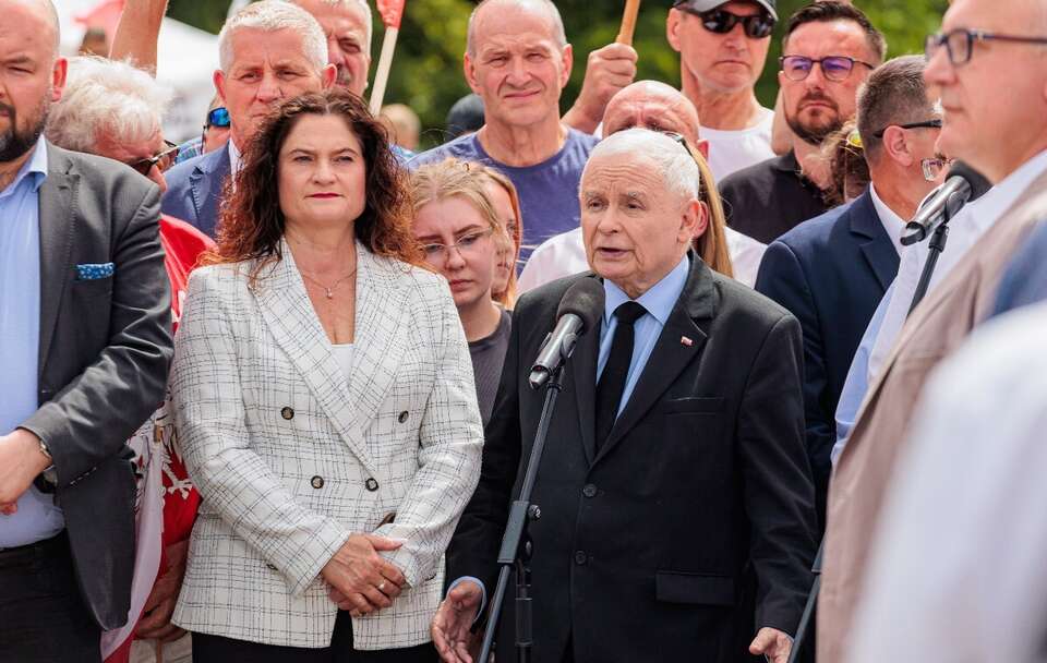 Jarosław Kaczyński / autor: PAP/Jerzy Muszyński
