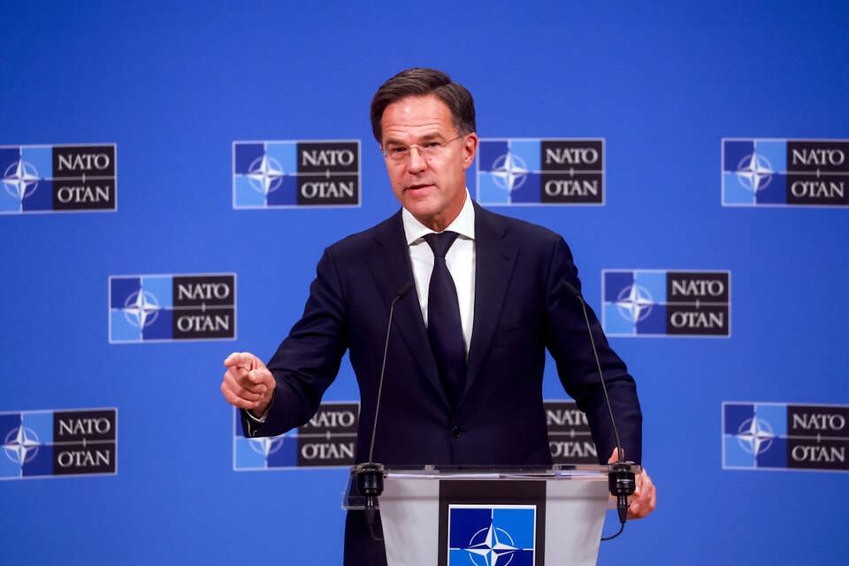 Mark Rutte / autor: PAP/EPA/OLIVIER HOSLET