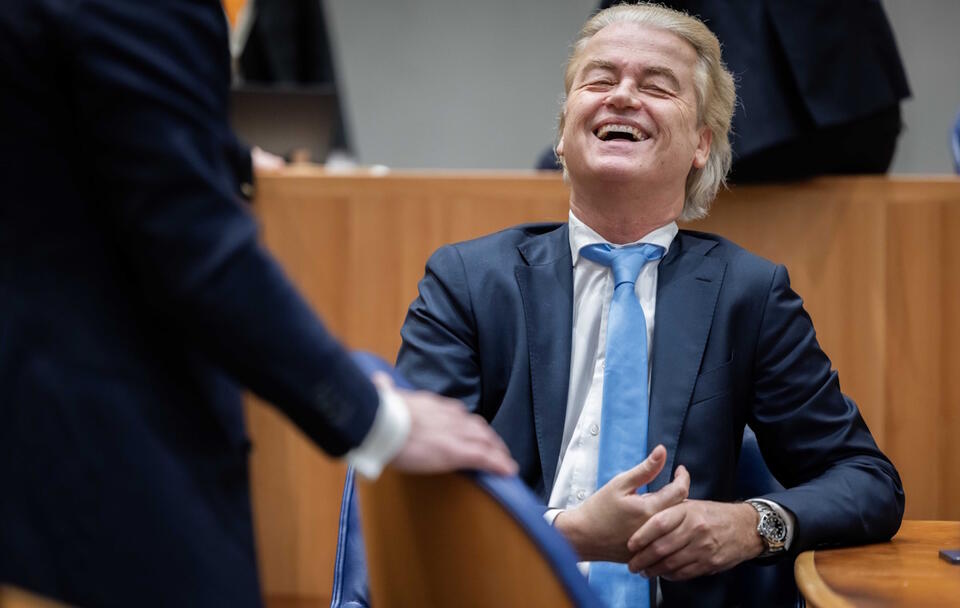Geert Wilders / autor: PAP/EPA/LAURENS VAN PUTTEN