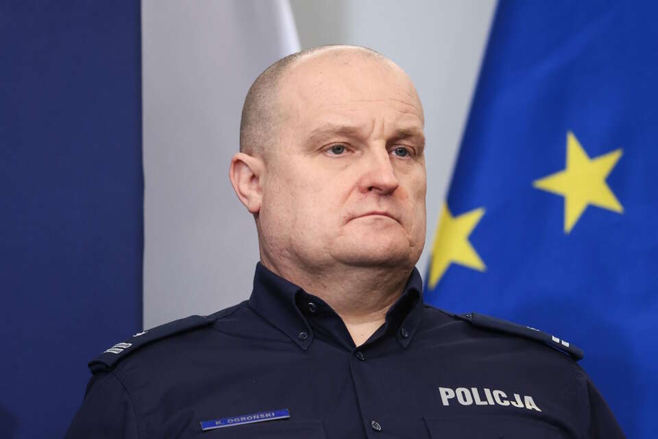 Mł. insp. Krzysztof Ogroński / autor: PAP/Leszek Szymański