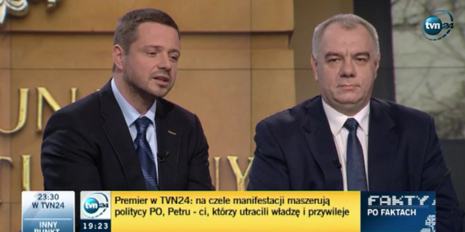 Fot. wPolityce.pl/TVN24