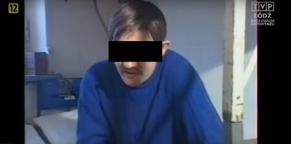 Mariusz T. w reportażu z 1989 r. / autor: YouTube/tvplodzarchiwum