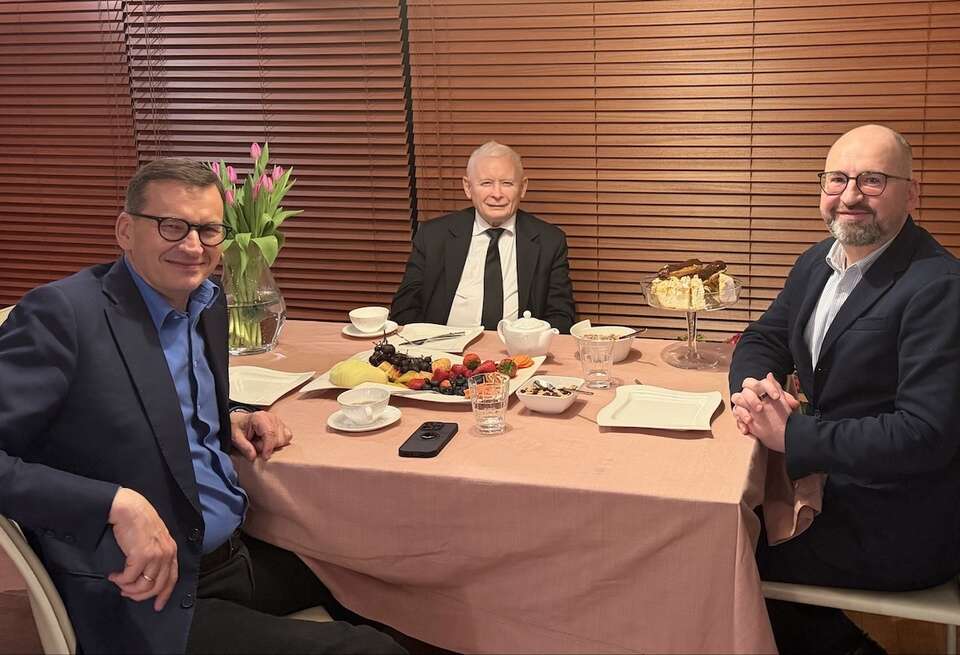 Spotkanie prezesa PiS i Morawieckiego. Bielan wrzucił zdjęcie