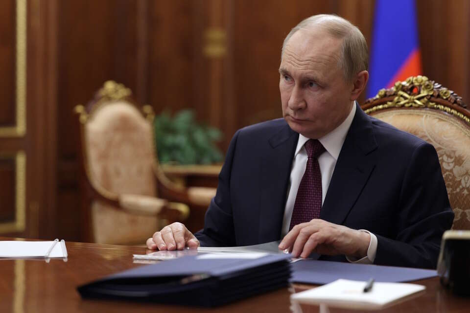 Prezydent Federacji Rosyjskiej Wladimir Putin / autor: PAP/EPA